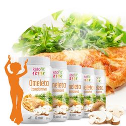 Proteinová omeleta žampionová 1 600g, 40 +10 porcí ZDARMA