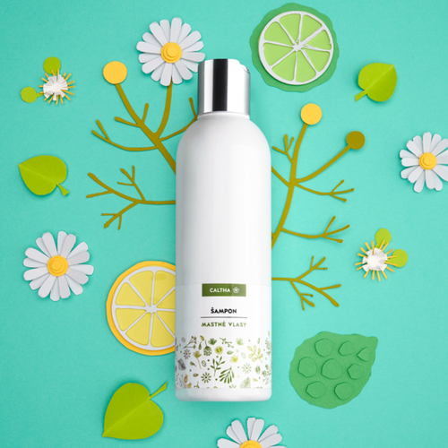 CALTHA - Šampon na mastné vlasy - Lípa a heřmánek, 250 ml