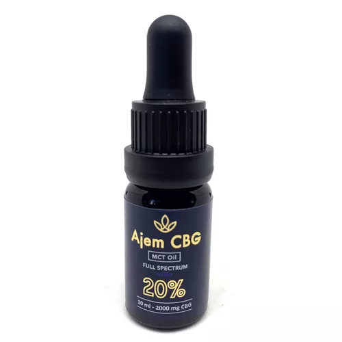 Fullspectrum CBG 20% (MCT olej) - 10ml (AjemFiT)