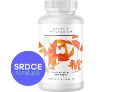 BrainMax Draslík Magnesium, Draslík citrát + Hořčík malát, 200 rostlinných kapslí
