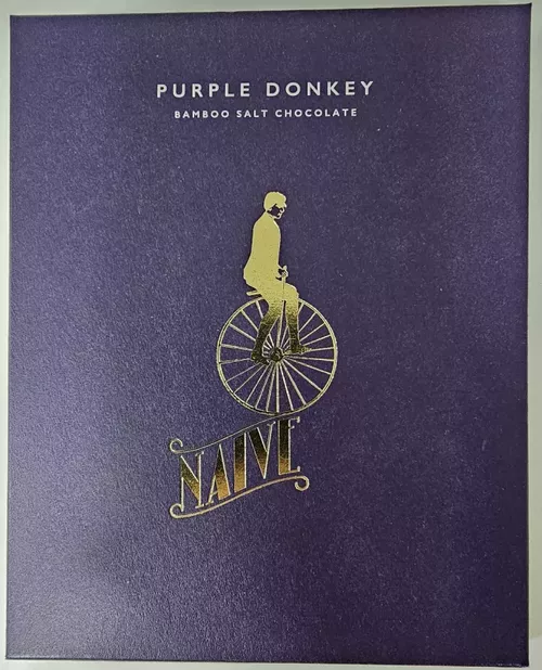 DONKEY PURPLE (Alkalická Oslí darkmilk s bambusovou solí) - 50g (NAIVE)