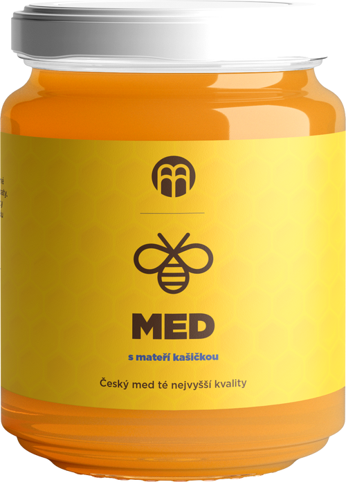 BrainMarket - Med s mateří kašičkou, 250 g