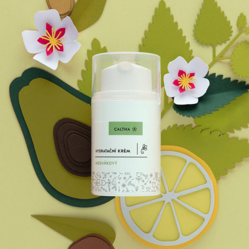 CALTHA - Hydratační pleťový krém - MEDUŇKOVÝ, smíšená/suchá pleť, 50 ml