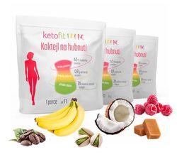 Proteinový koktejl 3 × porce v sáčku po 25 g