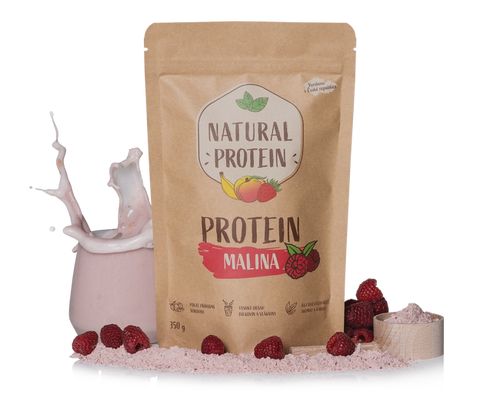 Bezlaktózový protein - Malina