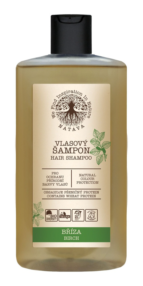 NATAVA - Šampon na vlasy Bříza, 250 ml