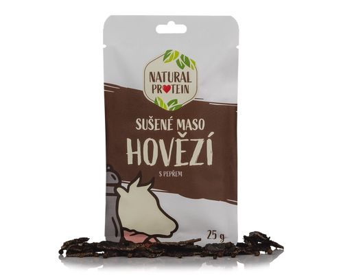 Sušené maso - hovězí s pepřem (25 g)