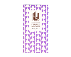 Borůvka se smetanou čokoláda