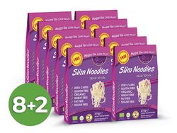 Slim Pasta Výhodný balíček Slim Pasta Noodles (10 ks) 2 500 g