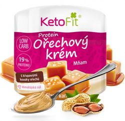 Arašídový proteinový krém - slaný karamel 500 g