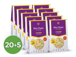 Balíček Slim Pasta fettuccine bez nálevu 20+5 zdarma