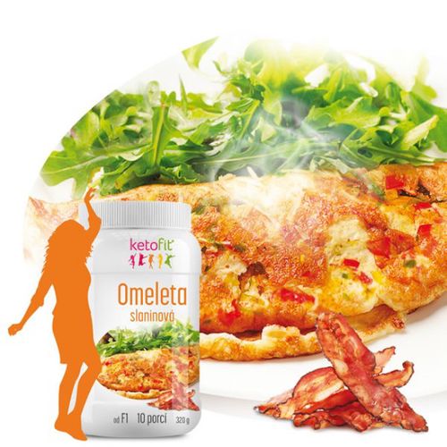 Slaninová proteinová omeleta 320 g, 10 porcí