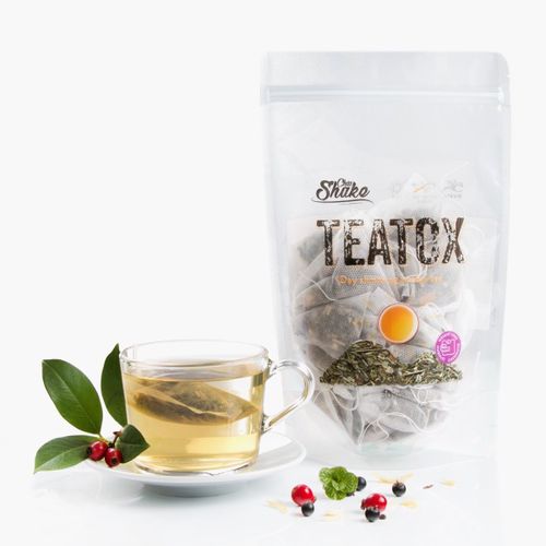 Chia Shake TEATOX Denní čaj na hubnutí sáčkový 30ks