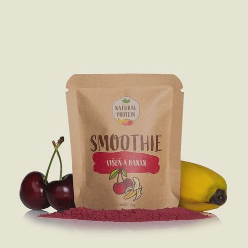 Smoothie - Višeň a Banán Počet balení: 1 kus