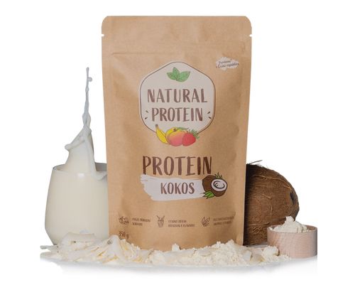 Bezlaktózový protein - Kokos