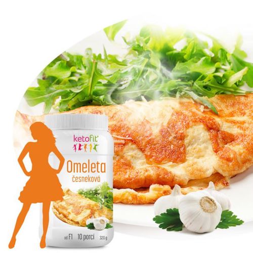 Proteinová omeleta česneková 320 g, 10 porcí