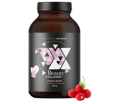 BrainMax Women Beauty Fish Collagen, mořský rybí kolagen Naticol, 250 g, Lesní jahoda