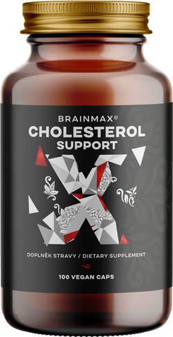 BrainMax Cholesterol Support, Řešení Cholesterolu, 100 rostlinných kapslí