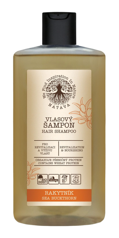 NATAVA - Šampon na vlasy Rakytník, 250 ml