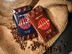 MoonChocolate - MARS HELLAS - mléčná bean to bar čokoláda s kávou a 55% podílem kakaa z Venezuely