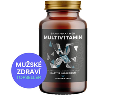 BrainMax Men Multivitamin, multivitamín pro muže, 90 rostlinných kapslí