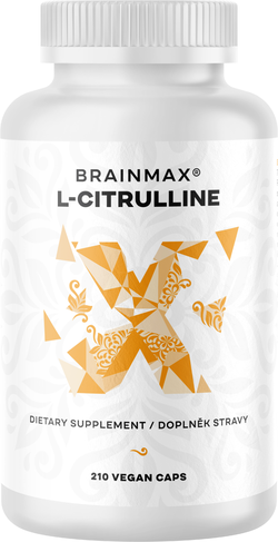 BrainMax L-Citrulline, L-citrulin, 210 rostlinných kapslí