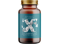 BrainMax Zinc Complex, Zinek, Měď, Selen, Bio Kurkuma, 50 kapslí