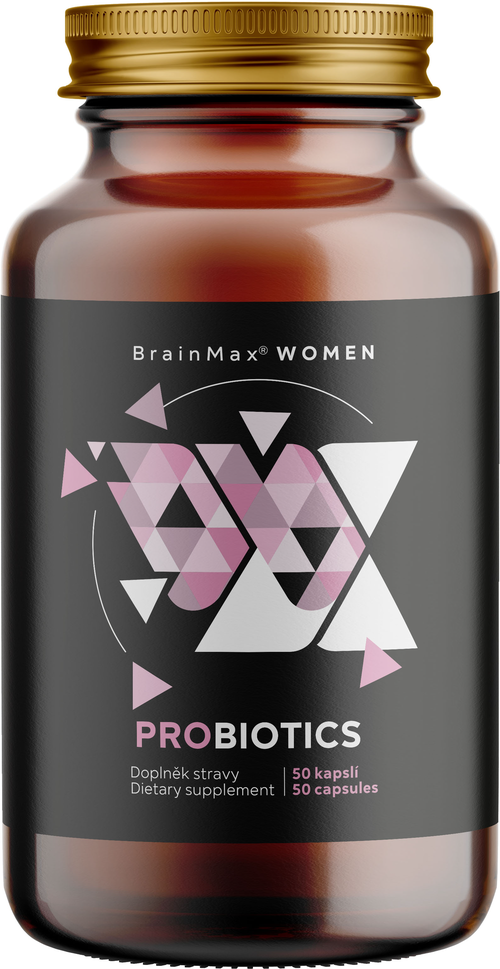 BrainMax Women Probiotics, Probiotika Pro Ženy, 50 kapslí