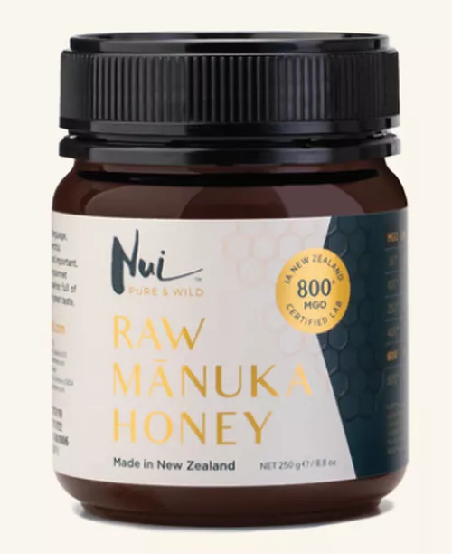 NUI RAW Manukový med (MGO 800+) - 250g