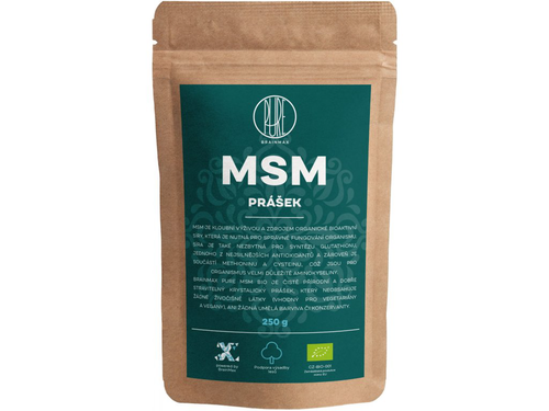 BrainMax Pure MSM BIO prášek, 250 g