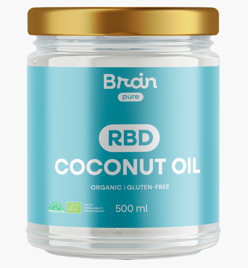 BrainMax Pure RBD kokosový olej, BIO, 500 ml