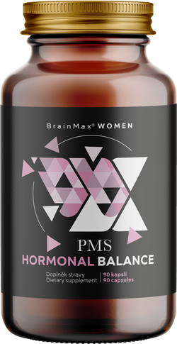 BrainMax Women PMS Hormonal Balance, 90 rostlinných kapslí
