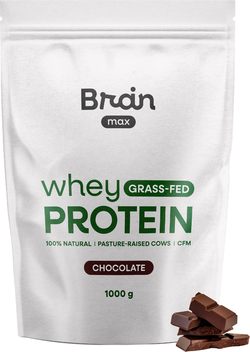 BrainMax Grass-fed Whey Protein, Čokoláda, 1000 g