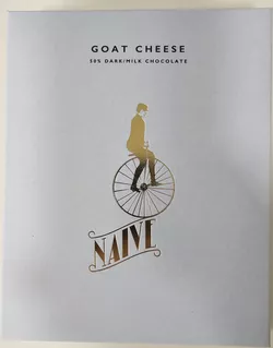 GOAT CHEESE 50% (Kozí Darkmilk) - 50g (NAIVE)