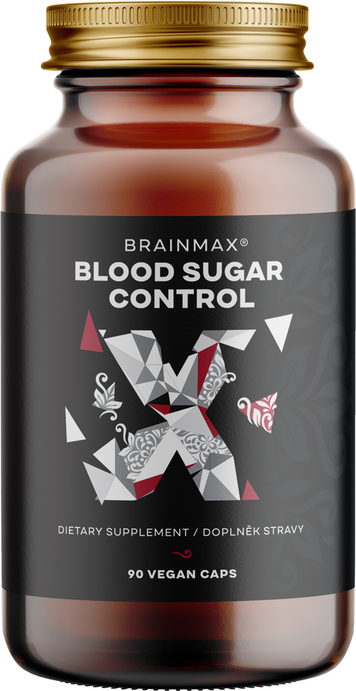 BrainMax Blood Sugar Control, 90 rostlinných kapslí