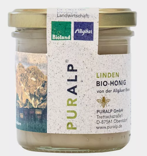 BIO Lipový Med - 400g (Alpy - Německo)