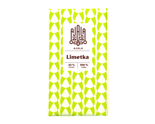 Mléčná čokoláda Limetka
