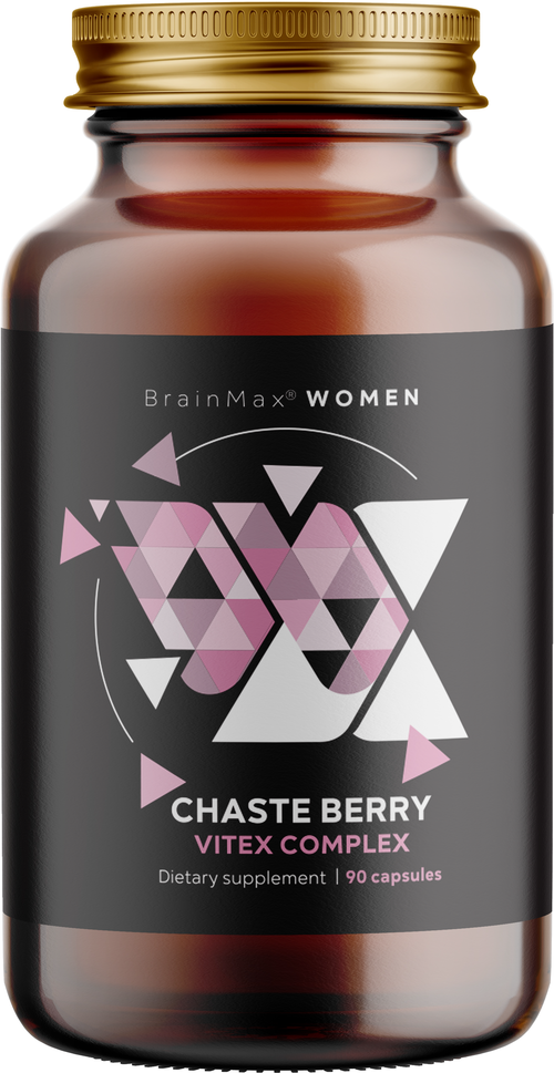 BrainMax Women Chaste Berry Vitex Complex, 90 rostlinných kapslí