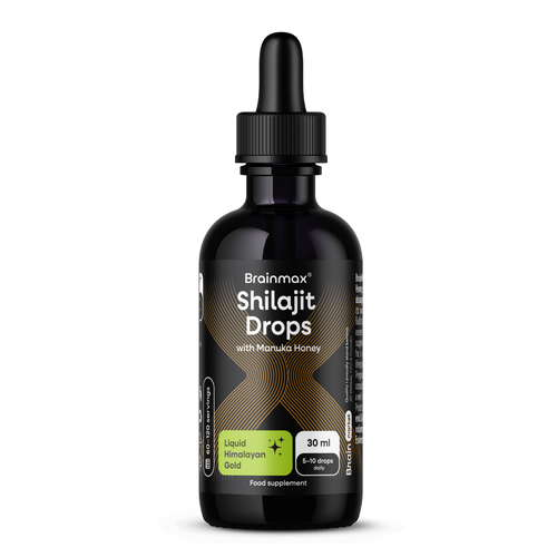 BrainMax Shilajit Drops with Manuka Honey, 30 ml