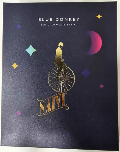 ZEN BLUE Donkey (spánková oslí darkmilk - bez cukru)  - 50g (NAIVE)