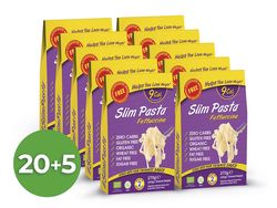 Výhodný balíček konjakových fettuccine Slim Pasta v nálevu (25 ks)