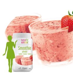 Proteinové smoothie jahoda-jablko-banán-kokos 300 g - 10 porcí