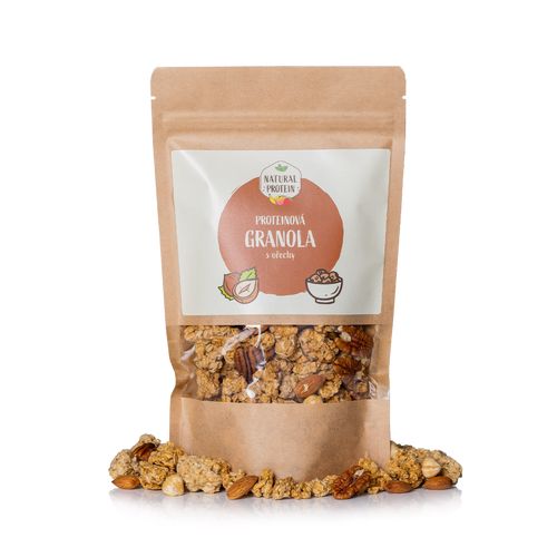 Proteinová granola - ořechová