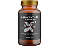 BrainMax Astaxanthin Complex (+lutein, +lykopen), 60 rostlinných kapslí