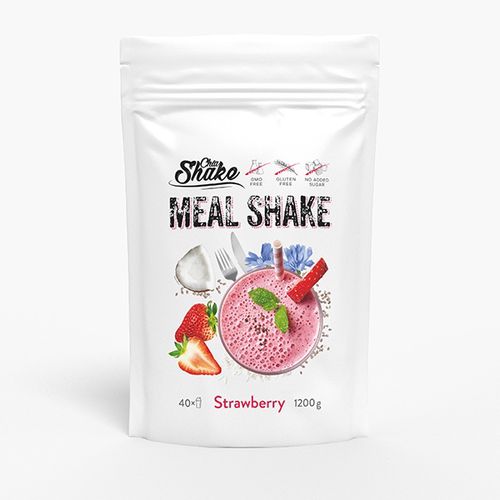 Chia Shake Velký Meal Shake jahoda, 40 jídel, 1200g