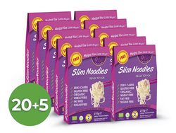 Slim Pasta Výhodný balíček Slim Pasta Noodles (25 ks) 6 750 g